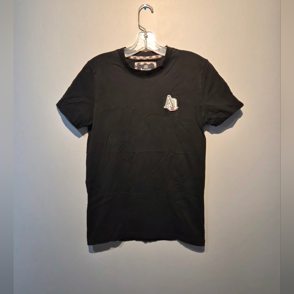 Aquascutum London Stitched Graphic T-Shirt | Size Small